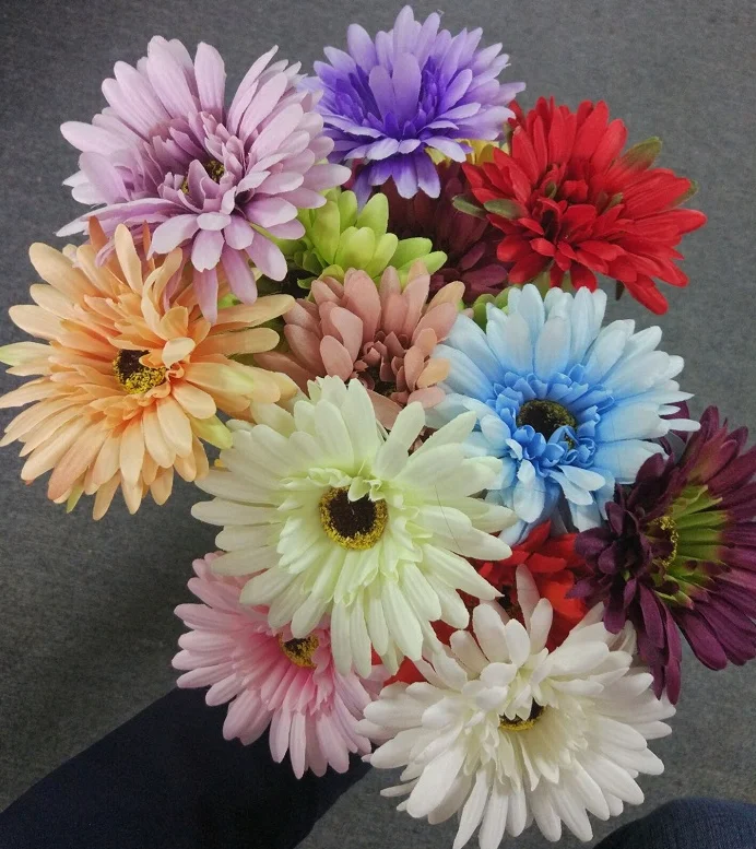 Wholesale Artificial Flowers Silk Gerbera Daisy Flower Buy Cheap Silk Daisy Flowers,Bulk