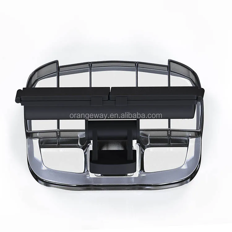 2018 New Product Plastic Led Makeup Mirror,Three Sides Light Bar Mirror