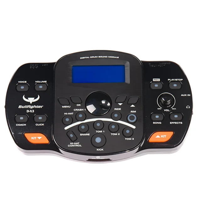 
Bullfighter high quality OEM professional manufacturer bass electric electronic drum set 