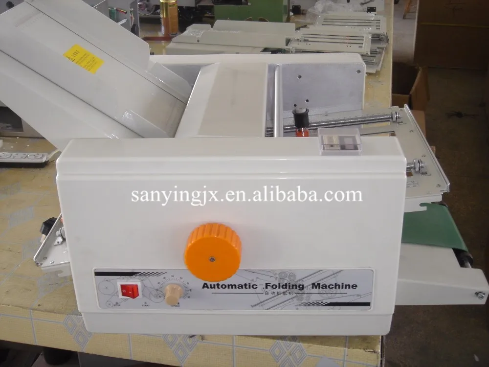 Ze8b/4 Automatic Paper Leaflet Folder Folding Machine Buy Paper Folding Machine,Automatic