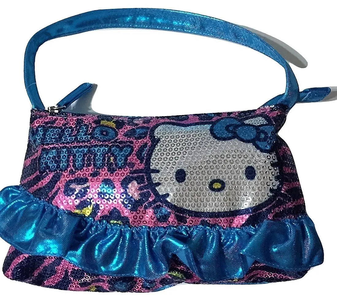 hello kitty leopard purse