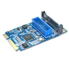 best sell mini pci-e usb 3.0 with sata power connector converter adapter card
