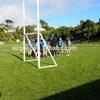 portable rugby goal post for kids and junior soccer football rugby training