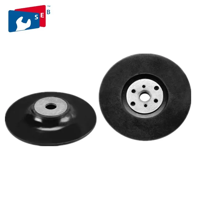 125 x 2mm Hook /& Loop Backing Pad Use With Angle Grinders And Sander Polishers