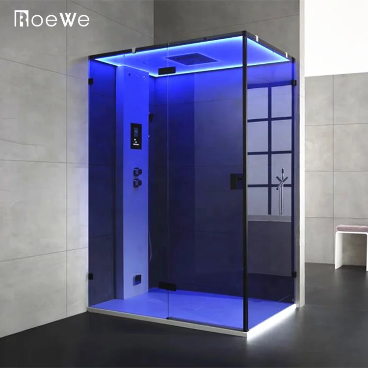 Euro Design Shower Enclosure Steam Cabin With Artificial Stone Shower