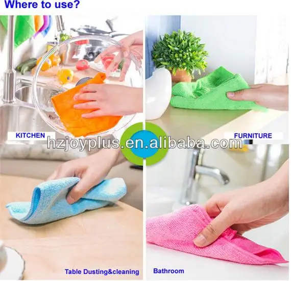 Gift Packaging Microfiber Cleaning Cloth Set Super Microfiber Cleaning