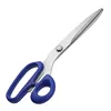 wholesale long blade and plastic handle material heat sealing scissors
