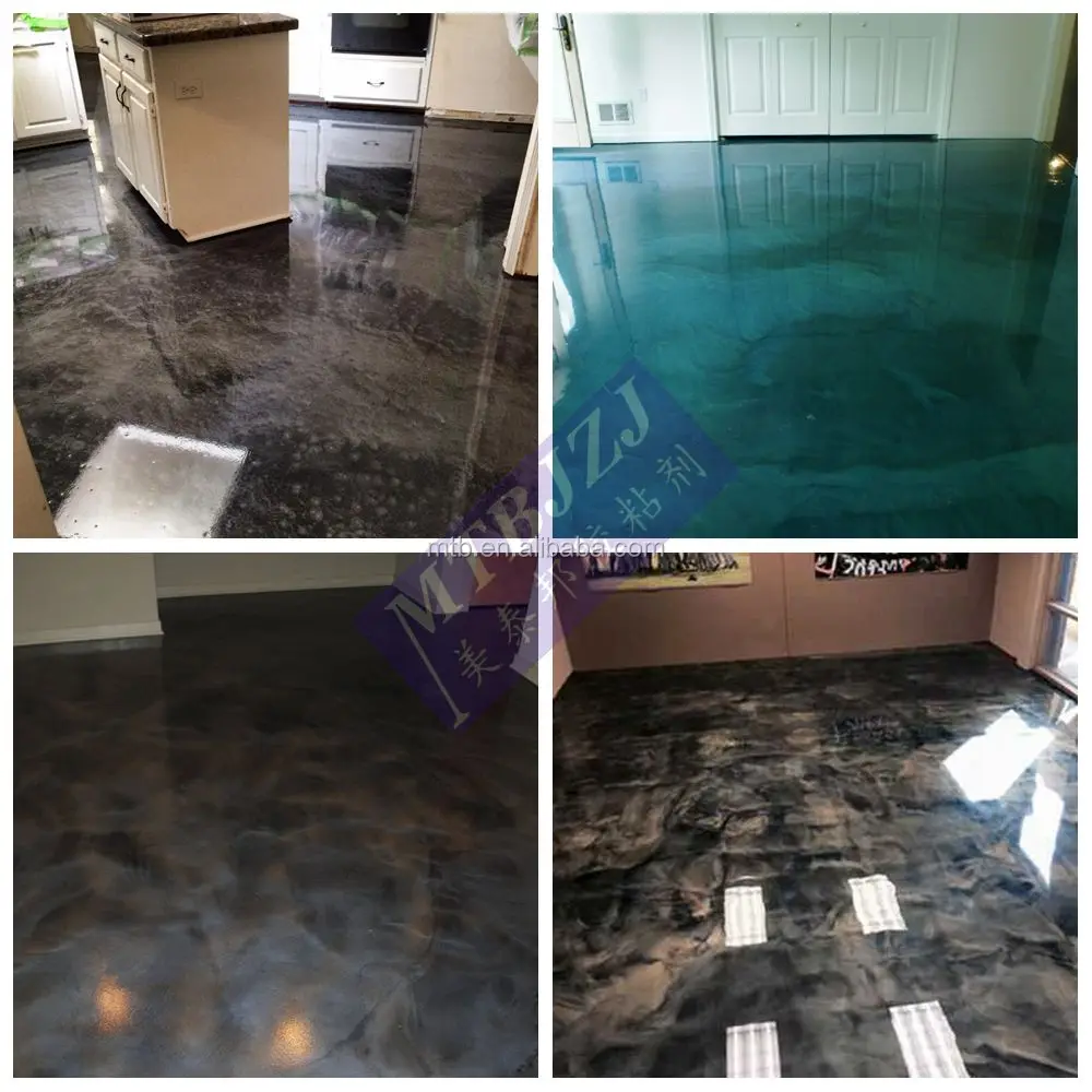 High Gloss Metallic Epoxy Flooring View Epoxy Resin Flooring