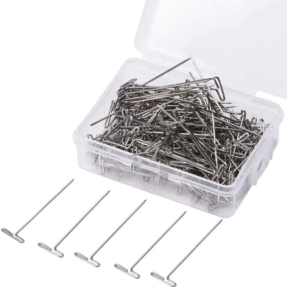 
Steel T-Pins Nickel Plated 1' - 2' Inch 