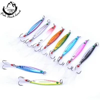 

3D Lure Eyes 7g 10g 14g 17g 21g 30g 40g Metal JIG Lead Fishing Hard Lure For Saltwater With High quality hook