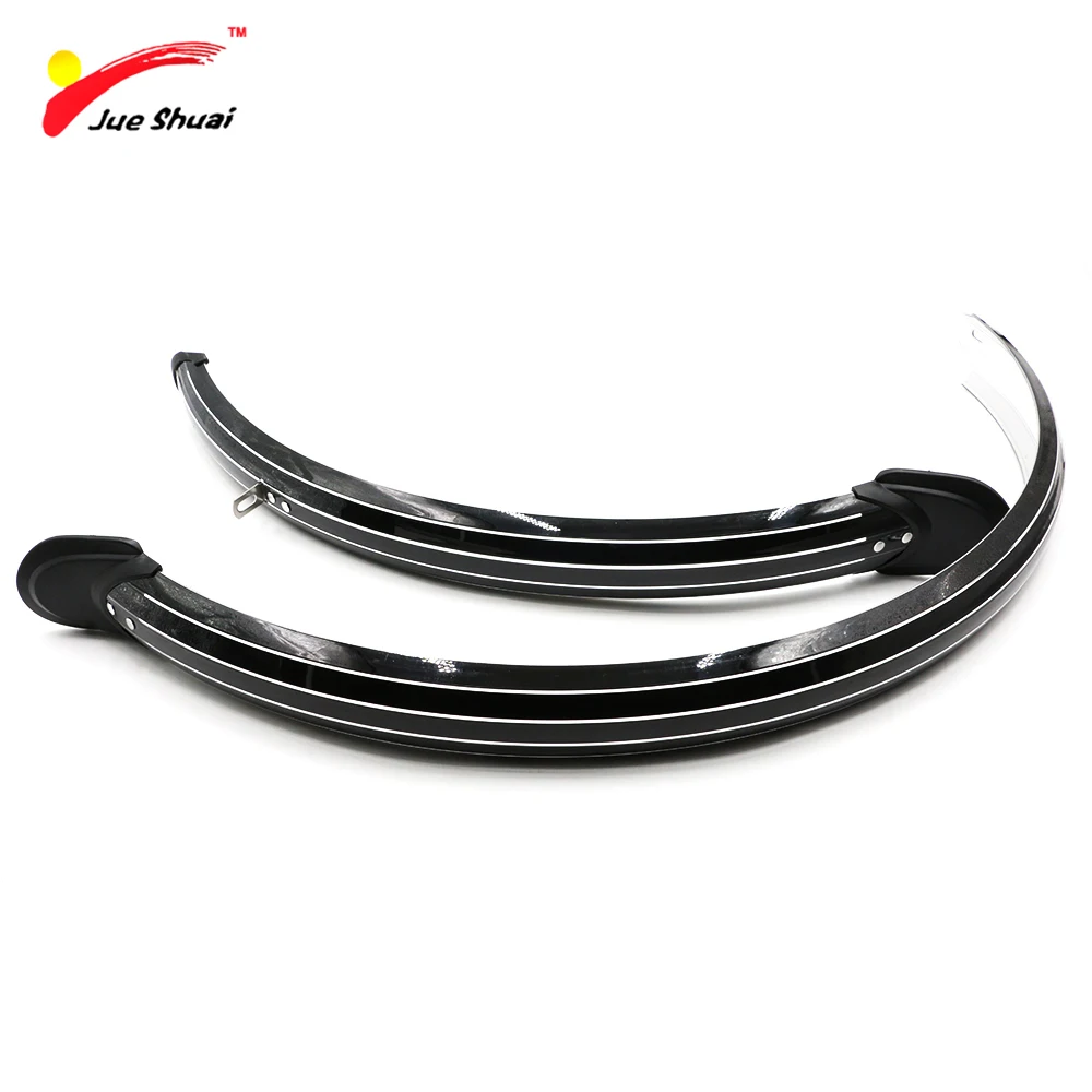

Protector bicycle Outdoor bike Bicycle Mudguard, Black and silver