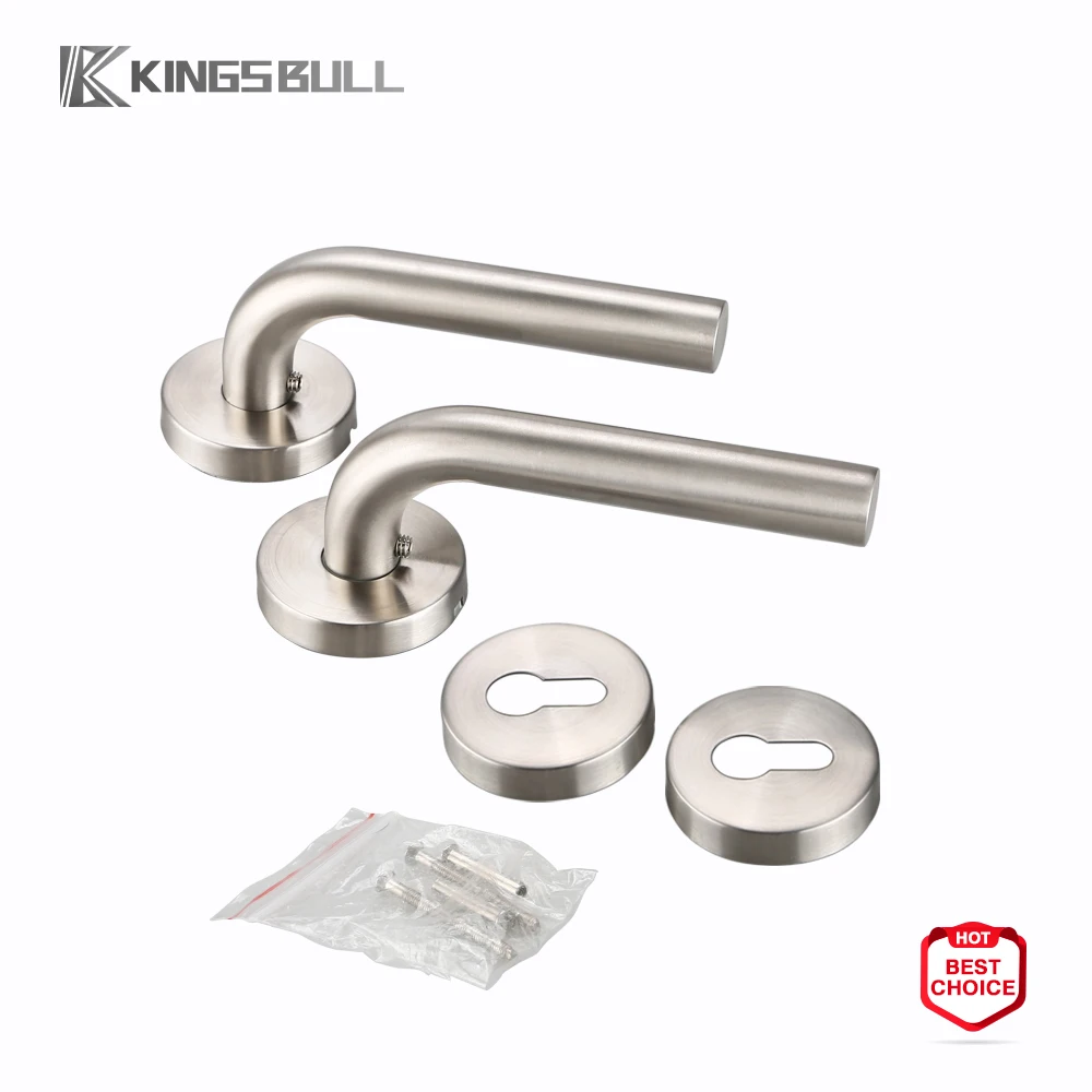 Satin Nickel Furniture Modern Door Knobs Latch Interior Door