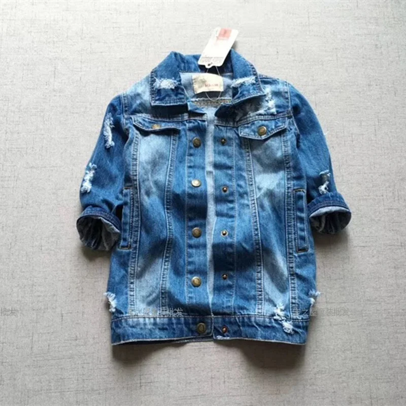 wholesale childrens denim jackets