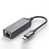 Factory price mini port RJ45 adapter for Android phone USB C to RJ45 converter