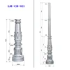 casting lamp holder induction garden bollard light 12led solar garden light