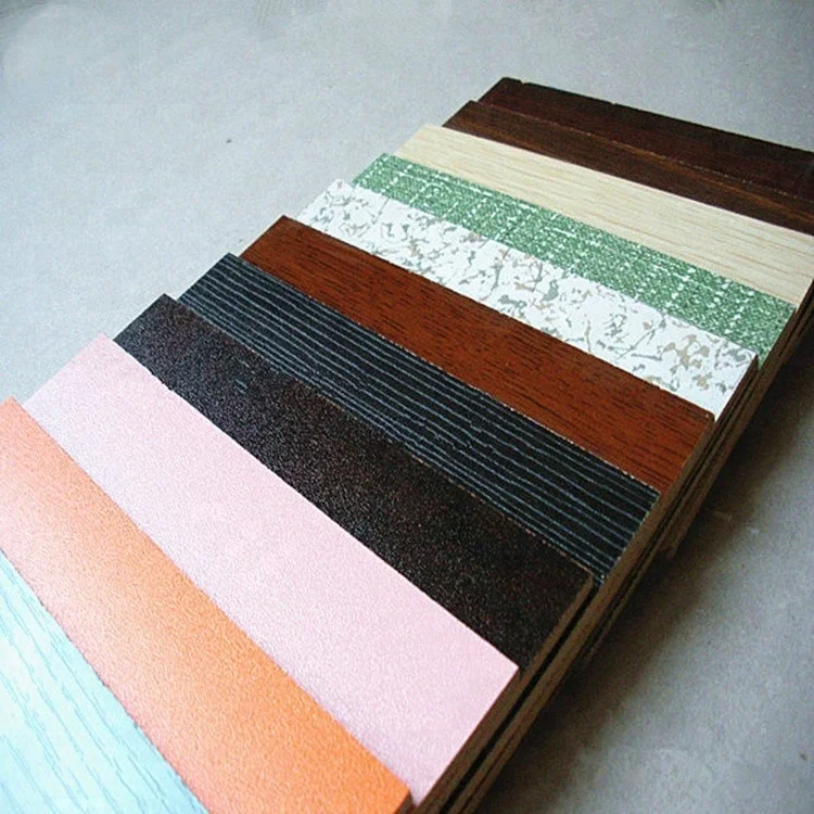 Certificado Ce De Tablero De Melamina Con Melamina Colorida Papeles