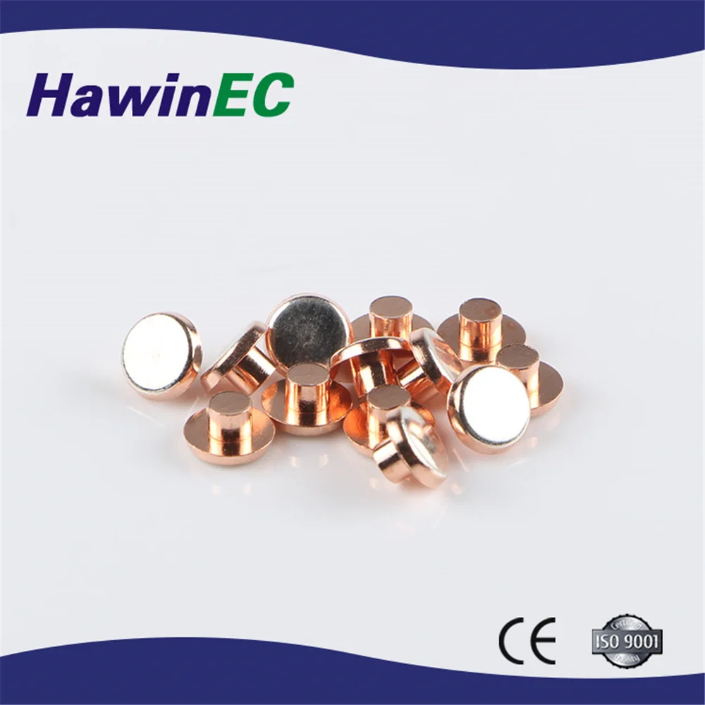 tri-metal&bi-metal contact rivets