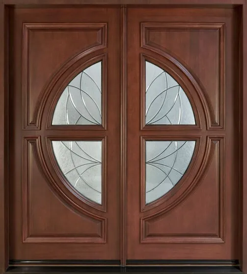 Porte centrale en bois Outlet