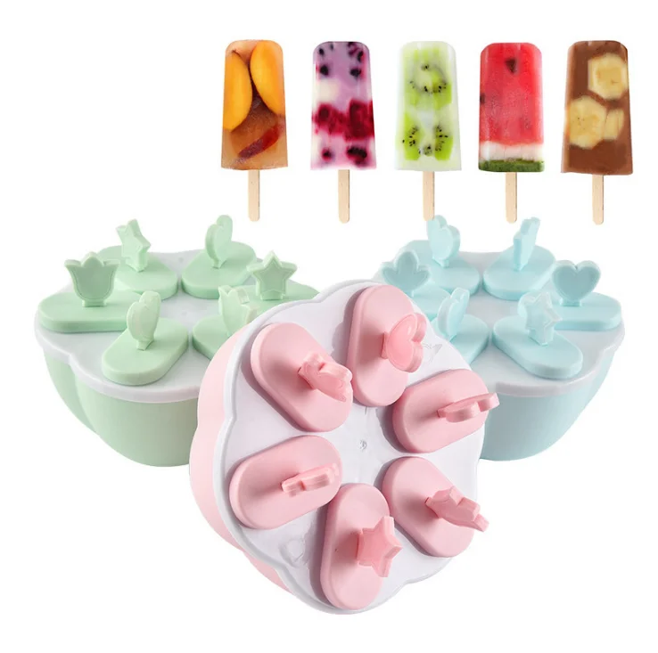 

Amazon easy release ice cube trays popsicle ice cream popsicle mold, Customized