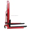 TZBOT 2 tons of manual hydraulic lift car Stacker truck Hydraulic handling forklift Stacker