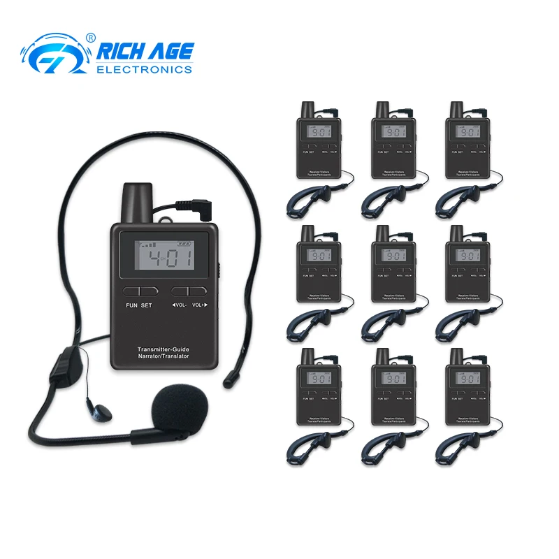 Best seller wireless audio tour guide system with USA chips