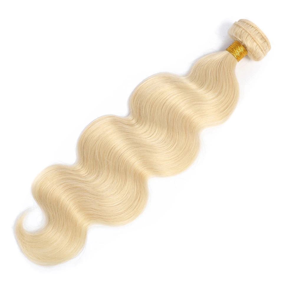 12a Unprocessed Virgin Russian Hair Extension,Body Wave 613 Virgin