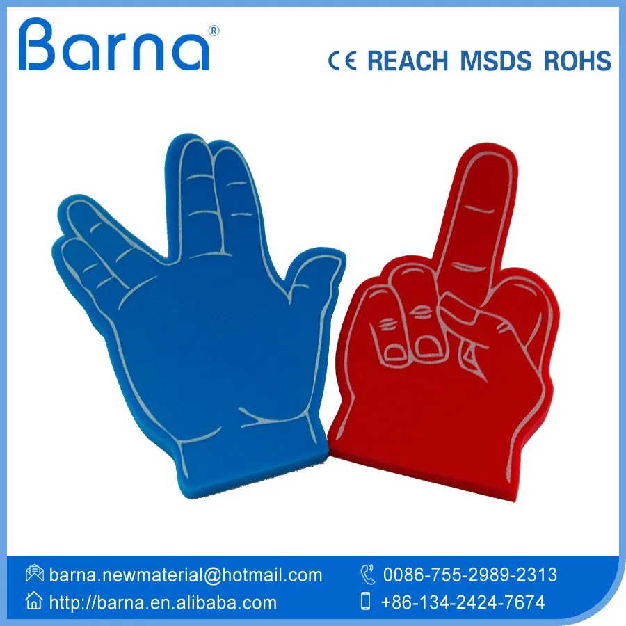 Cheering Giant Foam Hands,Cheering Big Foam Fingers,Big Hand Fans For