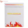 High grade safe aluminized fiberglass fireproof security storage document bag