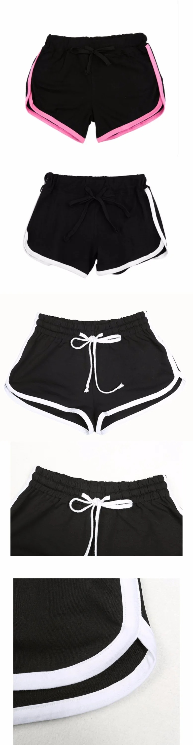 Wholesale Custom Print Hot Shorts Fitness Women Cotton Booty Shorts ...