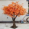 Sale Large Outdoor Originality Decorative Red Leaves Artificial Red Maple Tree