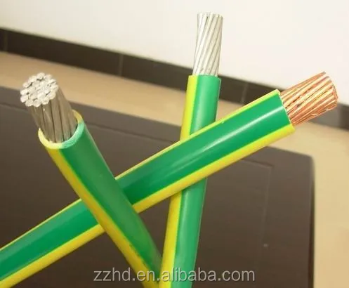 Желтый Зеленый Кабель Заземления 6 Awg/заземляющий Провод/заземляющий ...