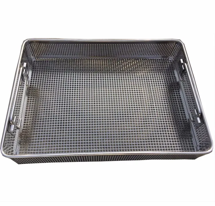 Stainless Steel Welding Wire Mesh Basket With Lids Buy Mesh Basket