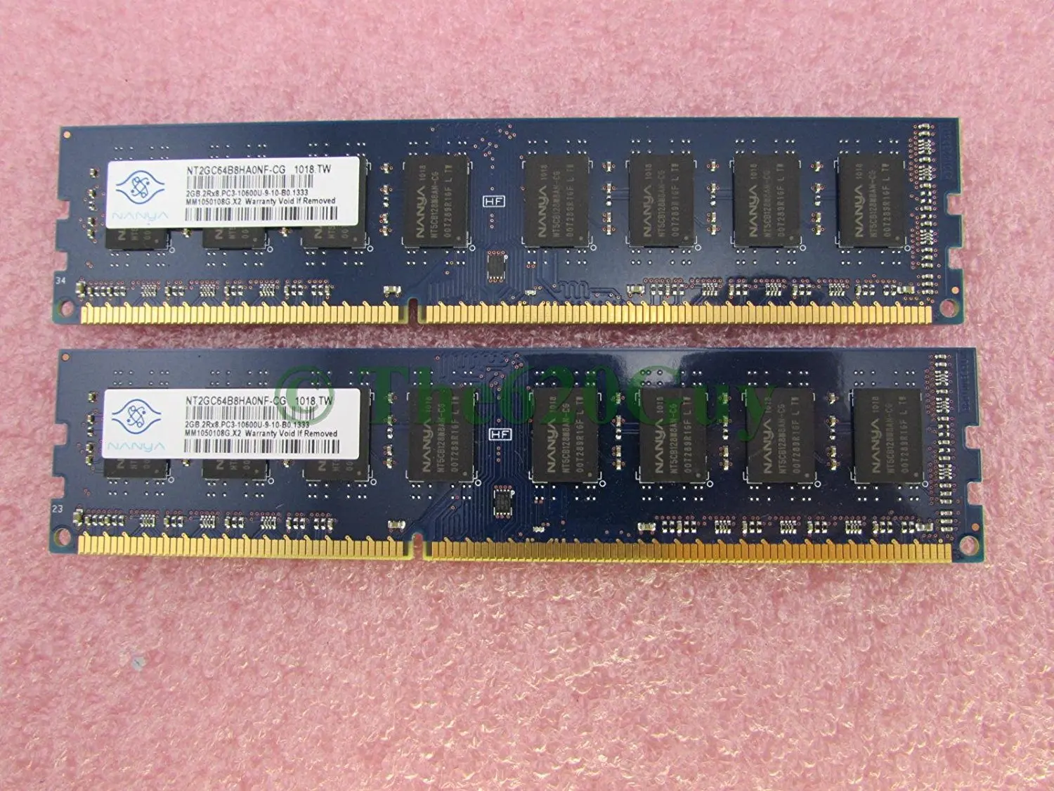 Buy Nanya Nt2gc64b8ha0nf Cg 4gb 2 X 2gb Pc3 u Ddr3 1333 Desktop Memory Kit In Cheap Price On Alibaba Com