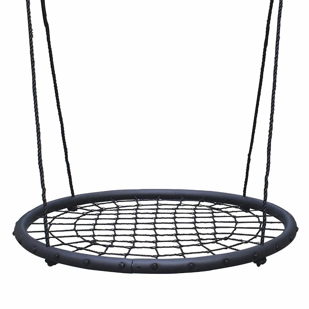 Tree Net Swing Giant 40" Wide Two Person Outdoor  Rope Swing Set (holds Over 220 Lbs) Buy