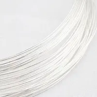 

Gram 925 Sterling Silver Wire Metal Thread Silver String Silver Line for Jewelry Necklace Bracelet Earring Making