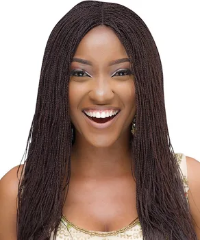 Micro Braids Wig Million Twist Wig 18 Inch Natural Look 100 Reml