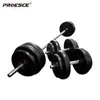 

50KG Plastic Cement Barbell Set