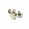 cute debossed logo garment rivet for handbags & jeans