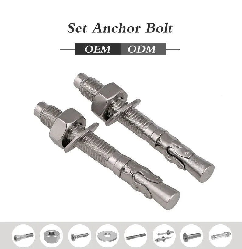 M20 M16 Concrete Expansion Anchor Bolt Assembly Buy Anchor Bolt