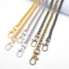 Wholesale fashion handbag chain accessories metal light gold bag purse chain