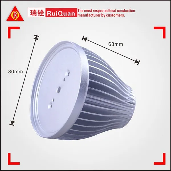 Hot Selling! Aluminum Led Heat Sink With High Precision Cnc Machining