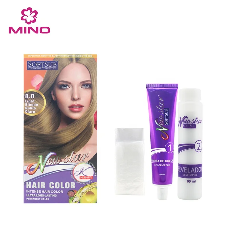 

SOFTSUB New Star with keratin intense hair color