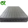 HDPE ground protection system mats/composite molded hdpe road mat/heavy duty track panel