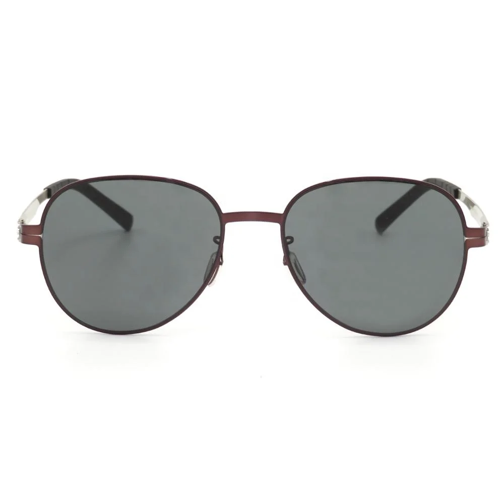 

Resin Polarized One Lenses Sun glasses Men Titanium Sunglasses For Fashion YT-LKS-1022.C4