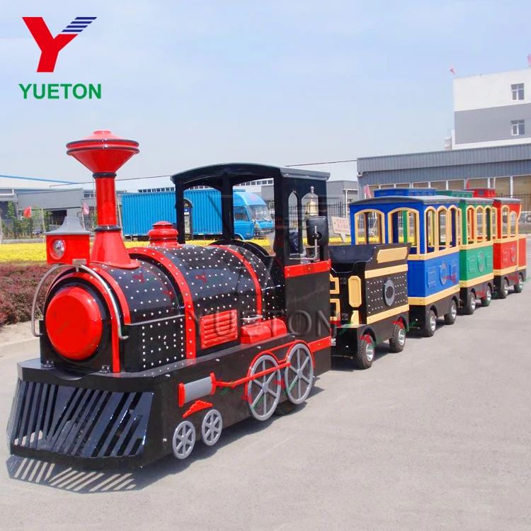 Outdoor Carnival Mall Plans Wattman Adult Set Small Kids Rides Tourist Electric Mini Amusement Park Trackless Train For Sale
