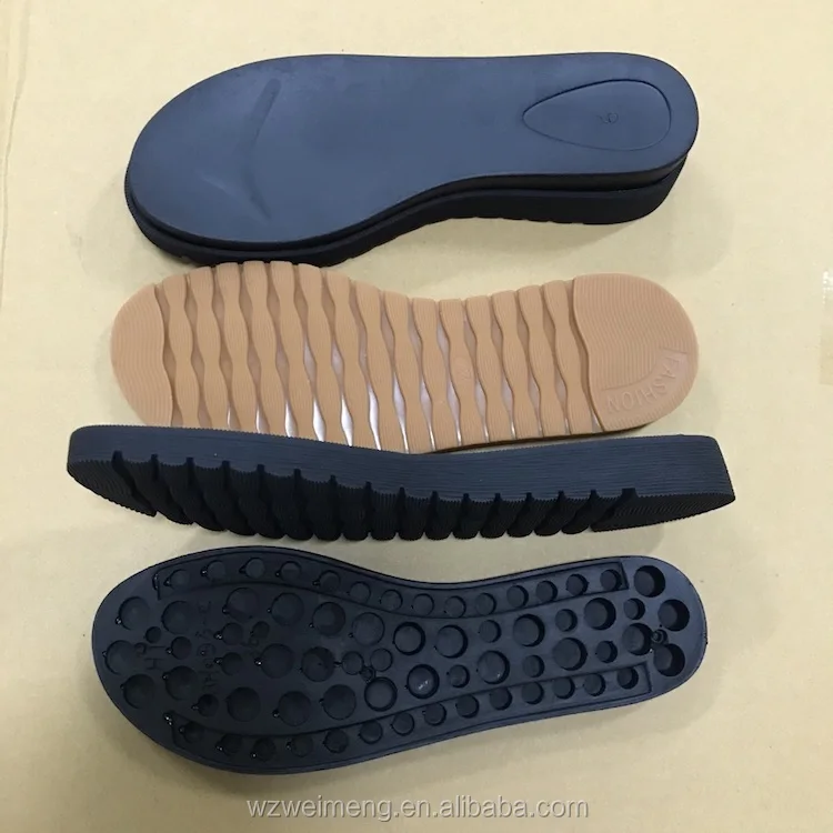 Rubber Material Shoe Sole For Lady Sandals Factory In China - Buy ...