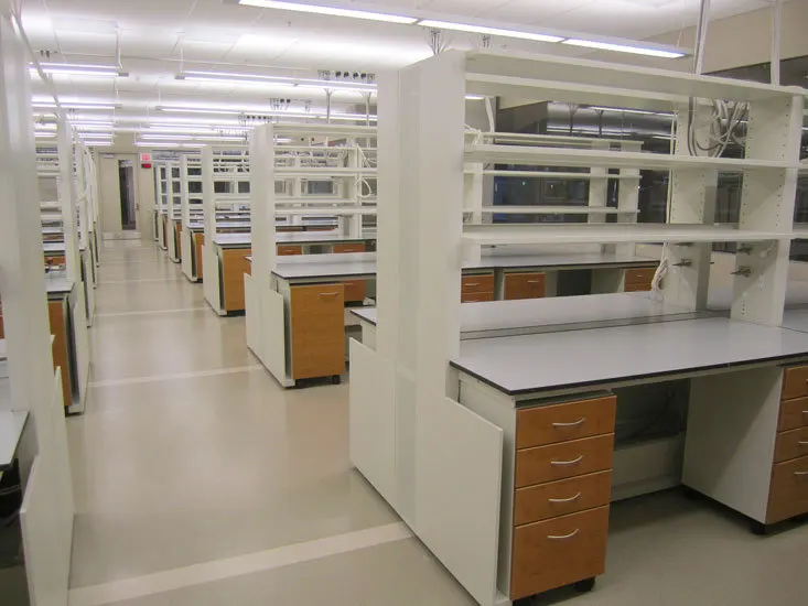 16mm 19mm Chemical Resistant Compact Laminate For Laboratory Bench Top