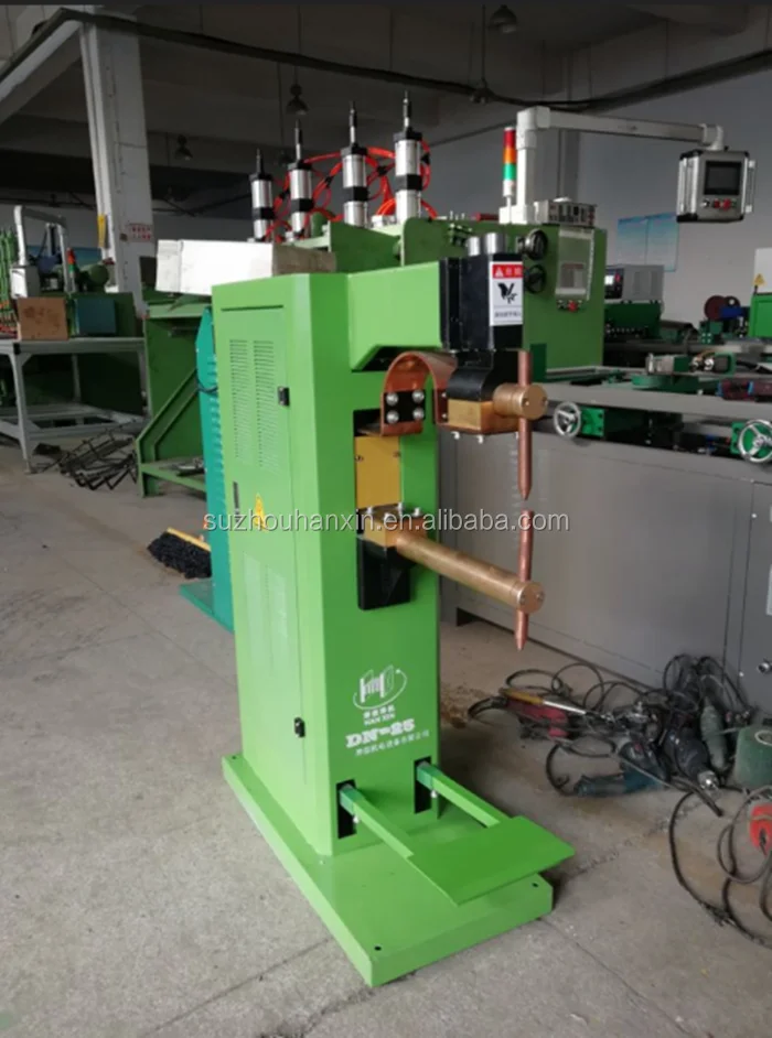 Vertical Automatic Welding Machine Spot Welding 50 Kva Multipoint Spot