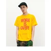 Gradient printing cotton o-neck short sleeve Custom t-shirt for men