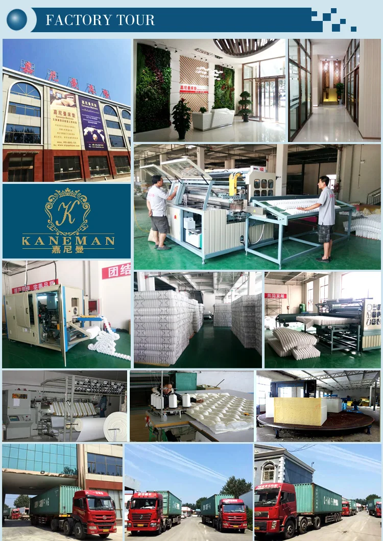 Firm Feeling Spring Coconut Fiber Pad Coir Mattress For Oversea Chinese